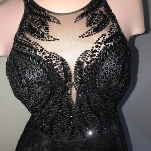 Black Jovani Cocktail Dress